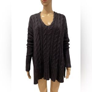 Free People  Cable Knit Sweater size M